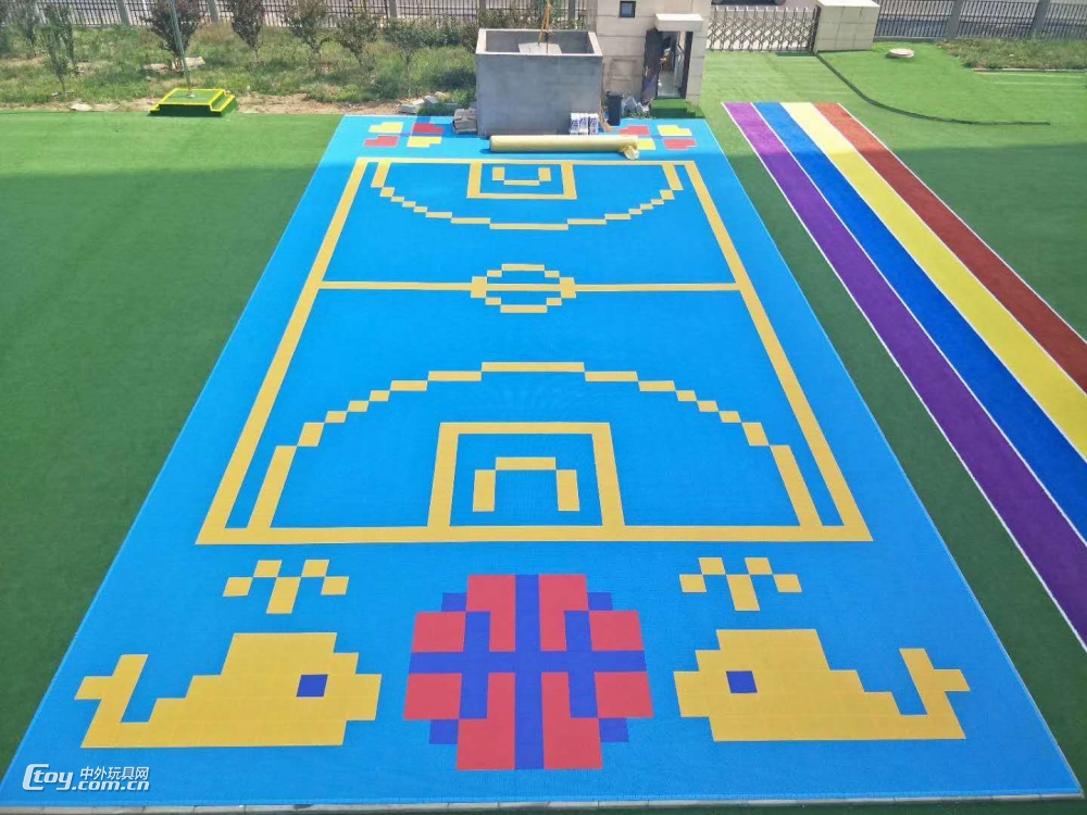 四川幼儿园悬浮地板室外塑料拼装地板