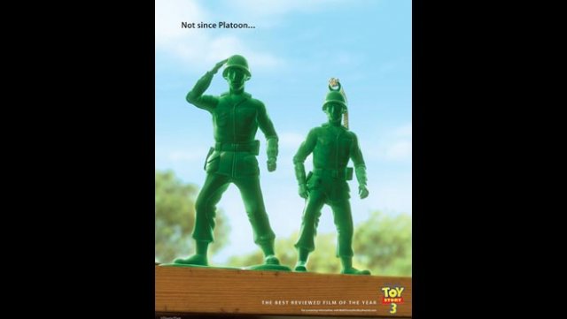 海报/《玩具总动员3》冲奥海报野战排
