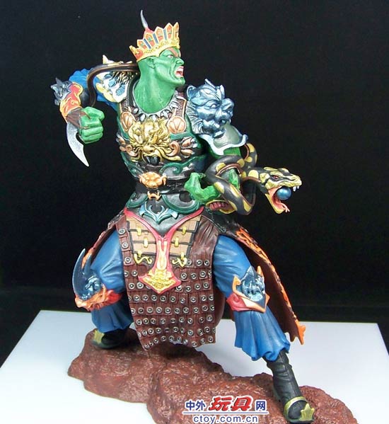 中华名偶出席广州玩具展 展示西游记手办模型