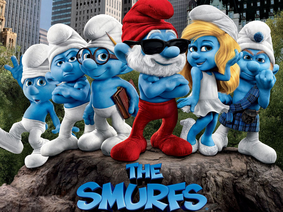 smurfs桌面壁纸(高清组图) 13回复贴,共1页 <返回国产动画吧突然