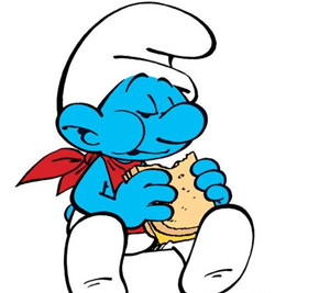 蓝妹妹 smurfette 除了蓝奶奶以外唯一的女蓝精灵 是格格巫