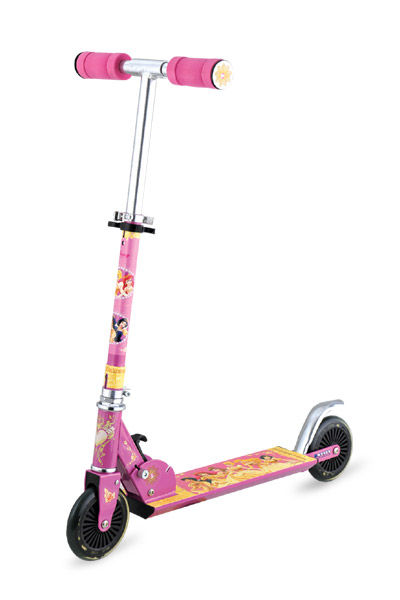 厂家直销欧标（EN71)2轮儿童滑板车 铝+铁PU轮滑板车