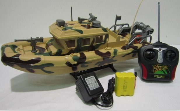 三通遥控快艇 遥控船 模型船 玩具船R02165