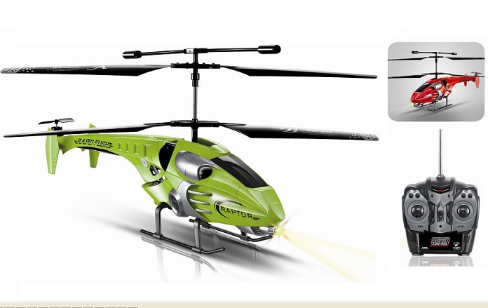 猛禽1代三通半遥控飞机 遥控直升机 玩具飞机