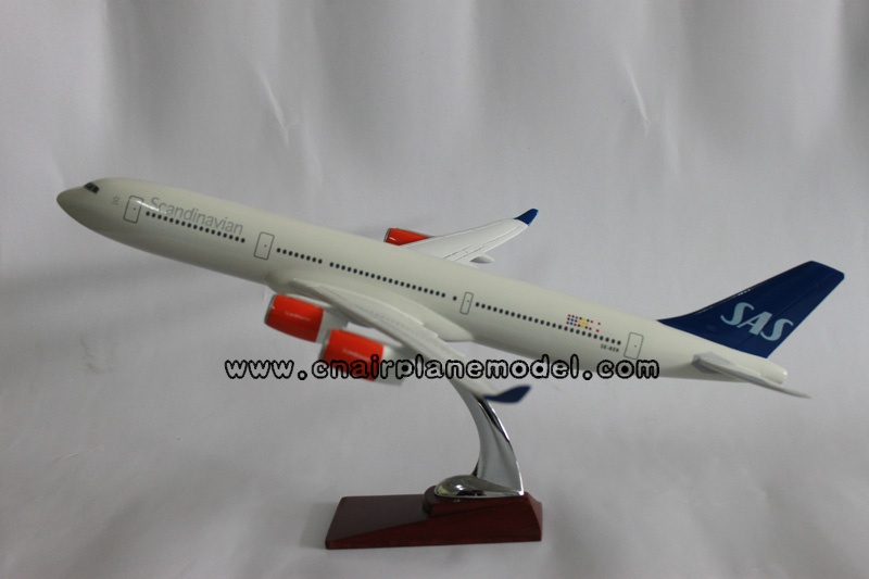 A340北欧航空模型工艺品