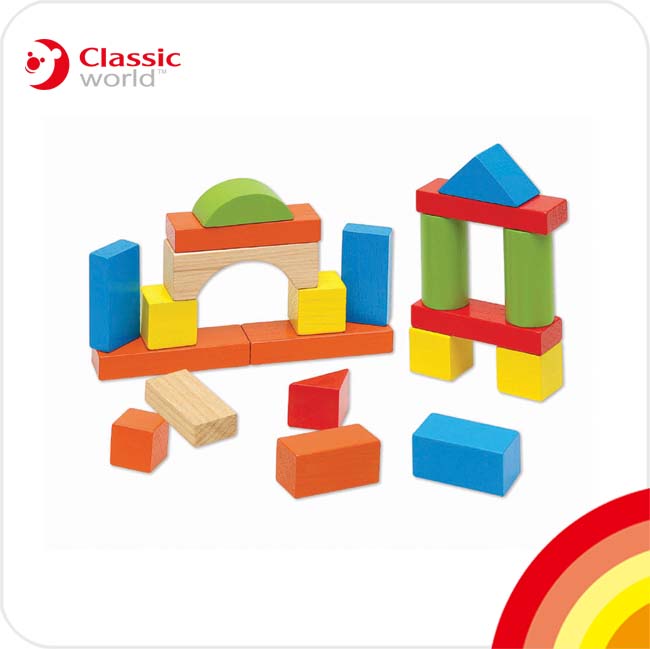 供应CLASSIC木制积木玩具