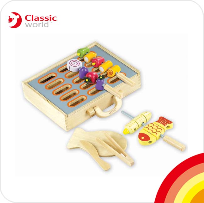 classics木制玩具/过家家烧烤箱