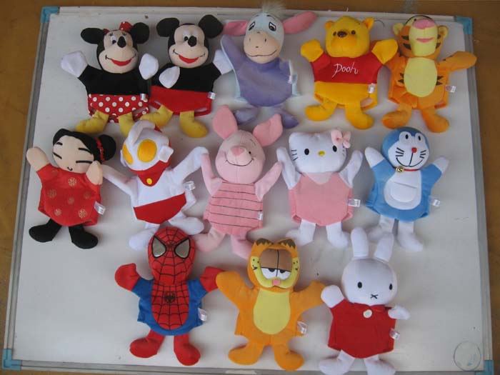 迪士尼手偶—叮铛猫毛绒玩具