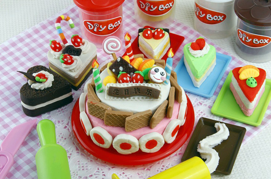 创意岛 生日蛋糕派对彩泥 创意玩具,蛋糕玩具 创意玩具 仿真食品_彩泥_中外玩具网·产品展厅