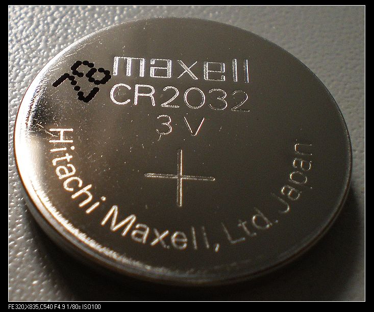 MAXELL CR2032 原装日本进口3V纽扣电池
