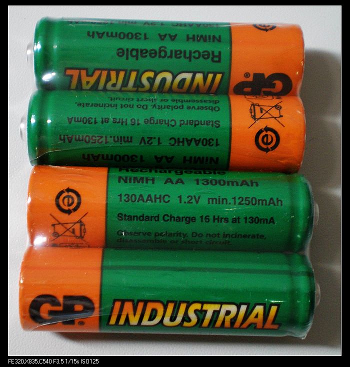 GP5号充电电池 1600毫安充电电池 AA充电电池