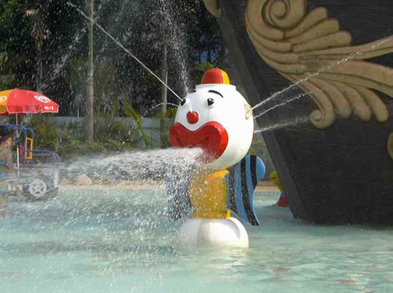 戏水池设备喷水小丑