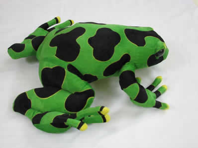 海乐园毛绒玩具绿色树蛙