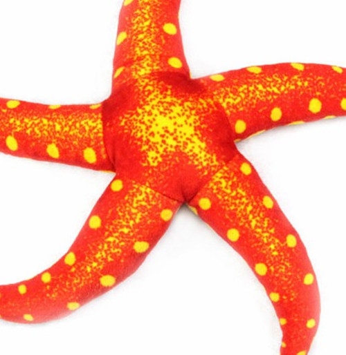 海洋毛绒玩具海星毛绒玩具 公仔  印花产品