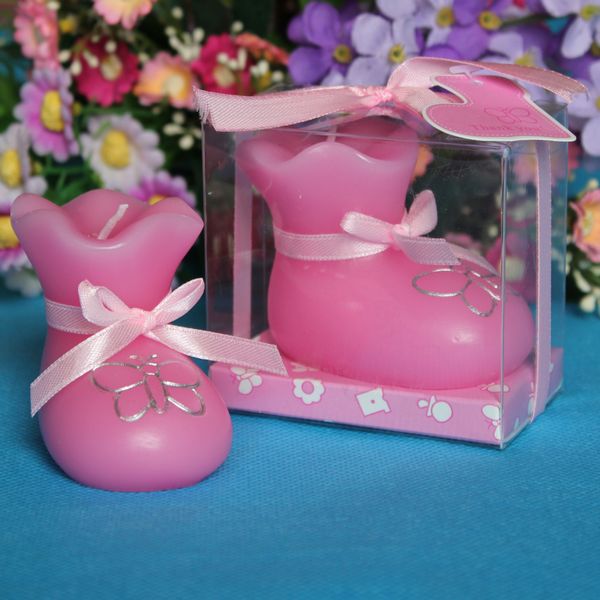 粉色鞋子蜡烛