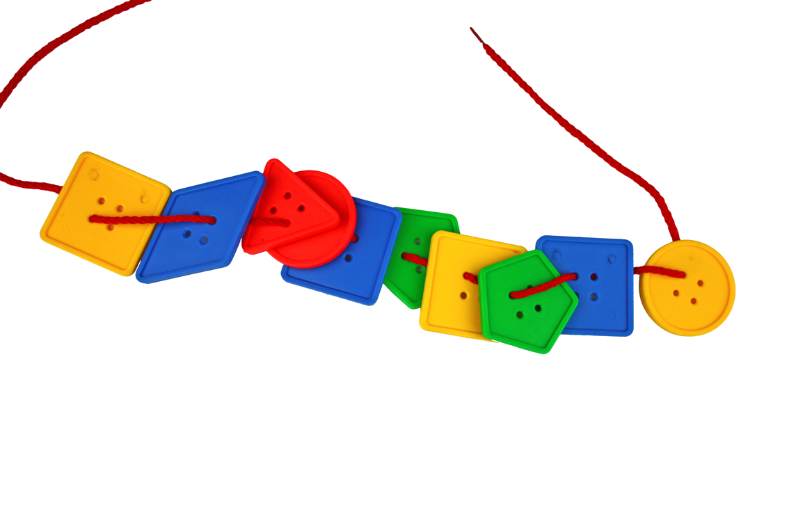华隆几何七巧穿线纽扣 益智玩具 早教玩具 开发智力积木