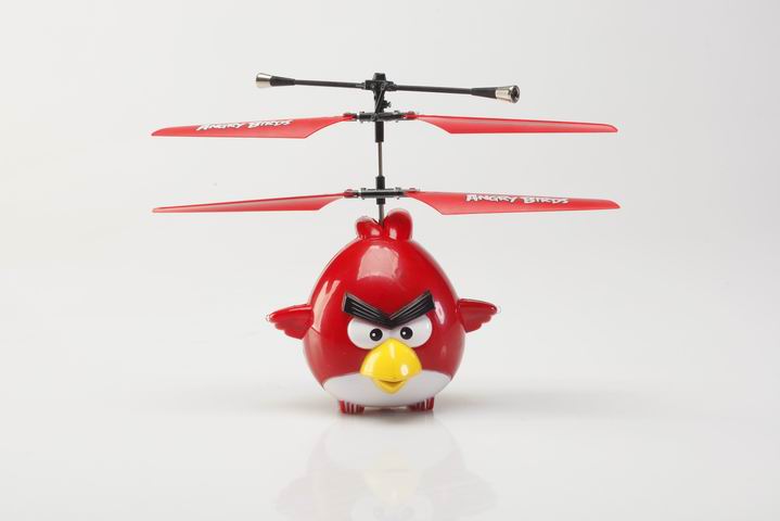 美翔2.5通道愤怒的小鸟造型遥控飞机 带陀螺仪811