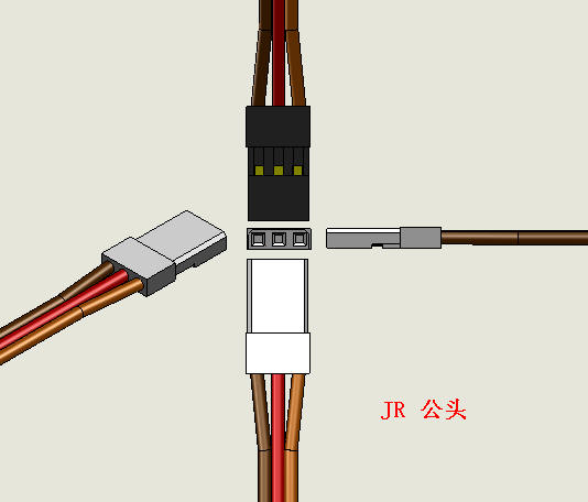 航模连接线/JR线舵机线/航模信号线/电池线/马达线