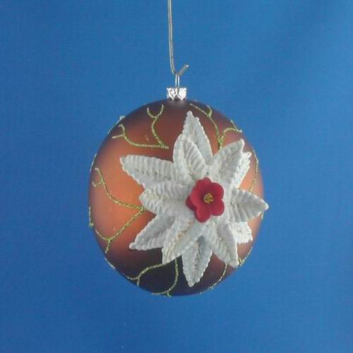 供应圣诞塑胶玻璃电镀彩绘圆球吊饰