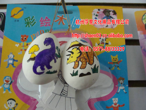 艺术彩蛋、蛋彩套装 、艺术彩蛋（5个蛋）、恐龙蛋礼盒