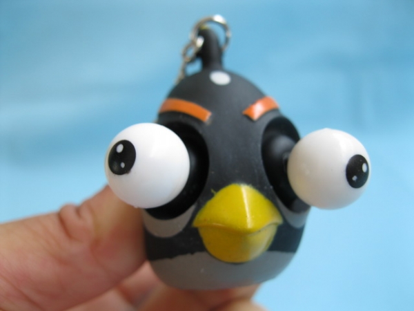 搪胶玩具 愤怒的小鸟 爆眼愤怒的小鸟 发泄玩具