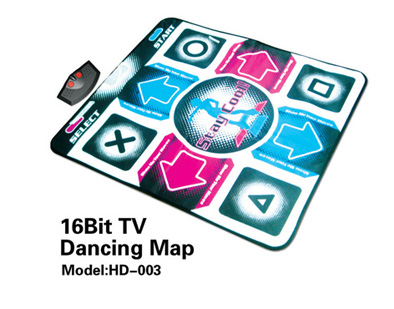LX-003 电视游戏机产品 - 数码互动跳舞毯健身机