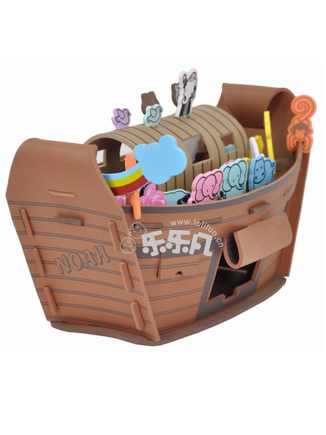EVA玩具DIY玩具模型 小诺亚船