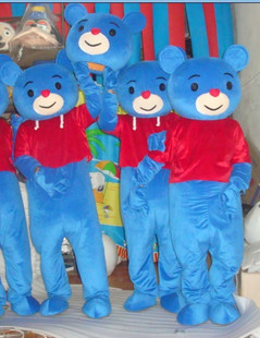 专业生产卡通服装抱抱熊，定做人偶服装，毛绒大型玩具