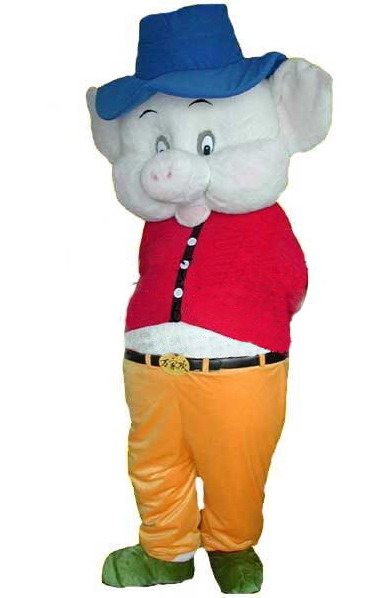 卡通人偶 表演服装 猪