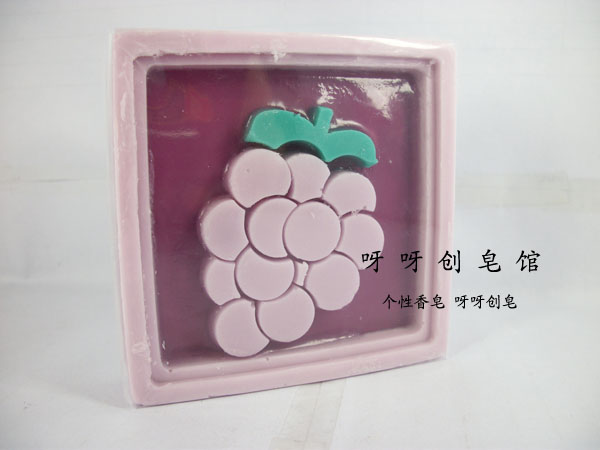 水果香皂可爱儿童香皂创意手工皂批发水晶香皂