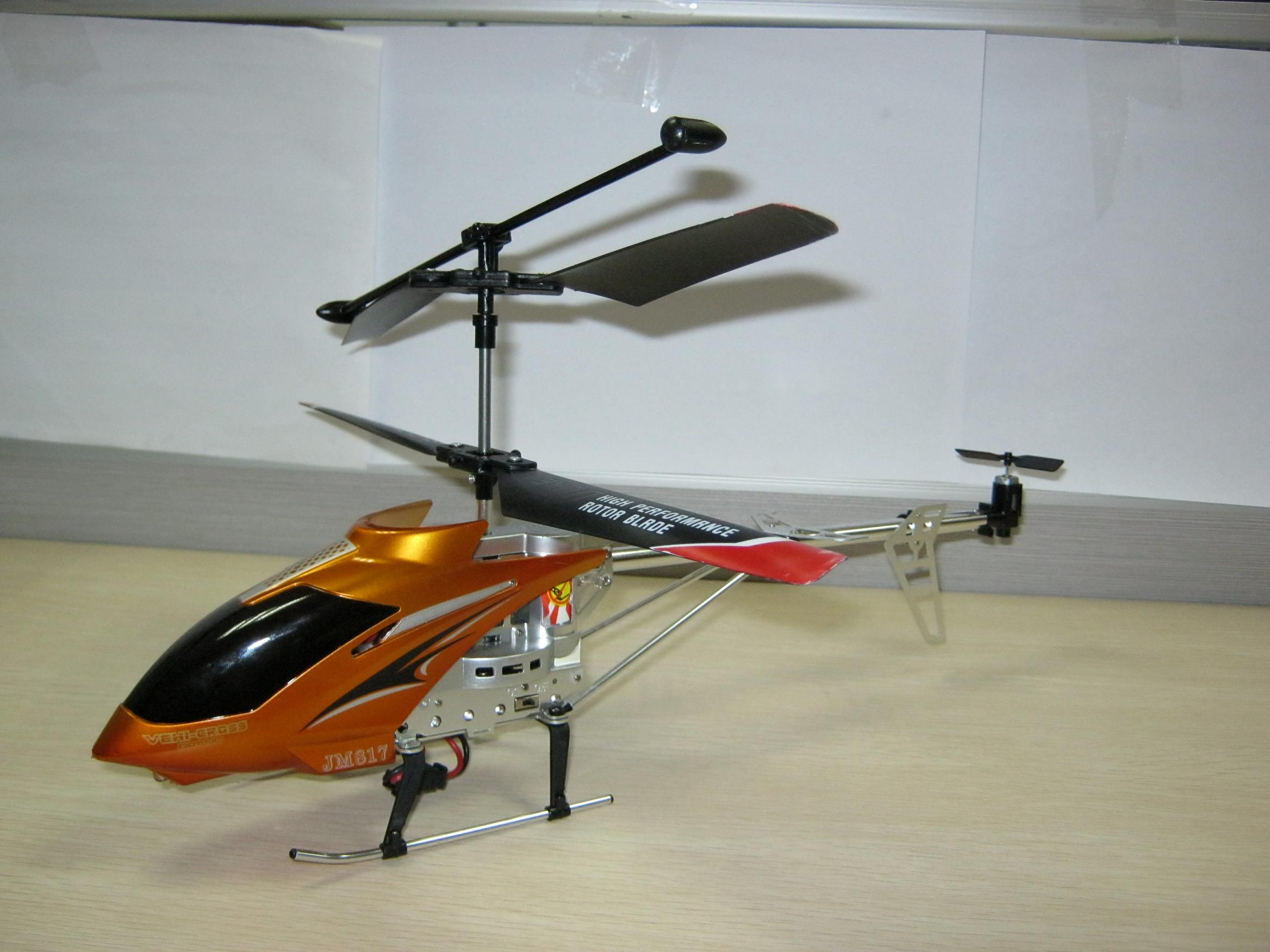 4通3D迷你型遥控飞机带陀螺仪