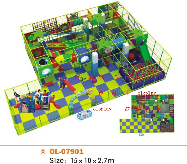 2012新一代儿童淘气堡乐园，儿童休闲中心