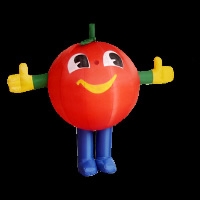 番茄卡通模型