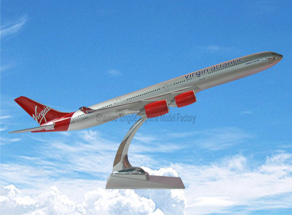 仿真模型飞机A340-600 Virgin atlantic