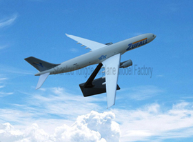 塑料仿真飞机模型 A330
