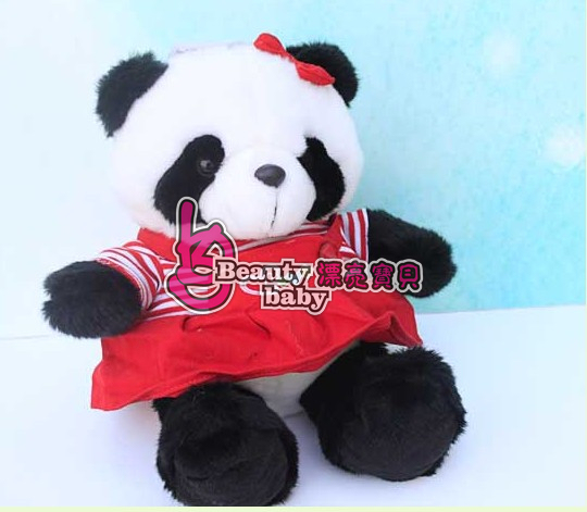 正版熊猫毛绒玩具