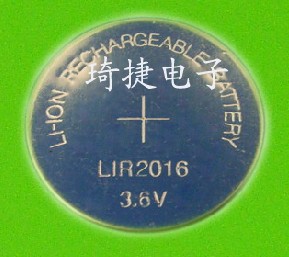 镍氢纽扣电池可充电池LIR2016