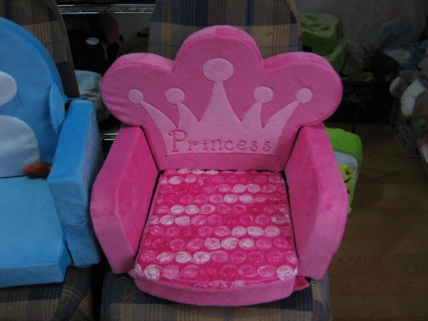 桃红儿童可拆卸座椅
