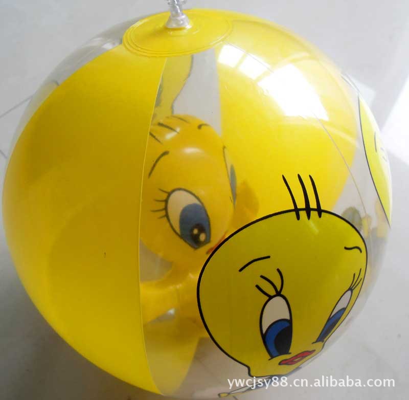 PVC充气玩具 充气球中球