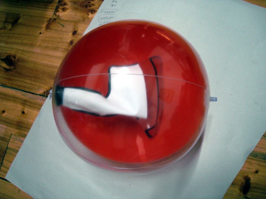 儿童玩具PVC充气球 球中球