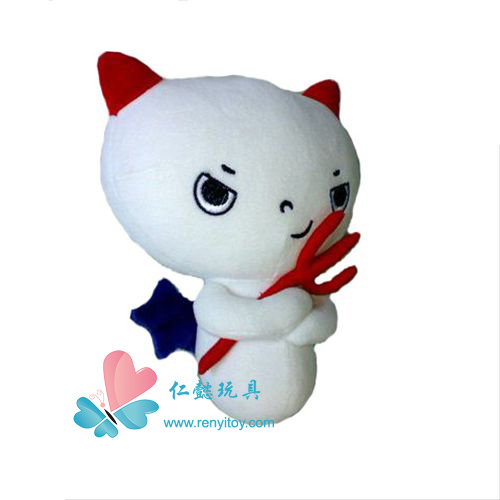 广东毛绒玩具厂家订做企业吉祥物毛绒玩具