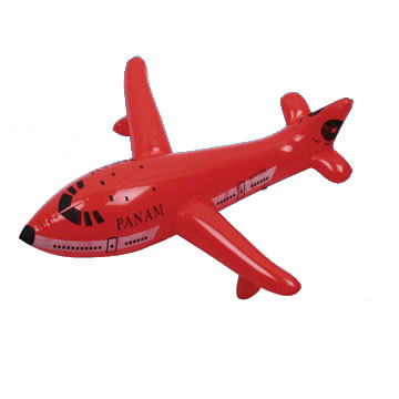 充气飞机模型