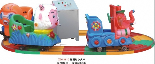 陕西太源市电瓶轨道小火车/汉中电柜儿童玩具车三马游乐厂家直销