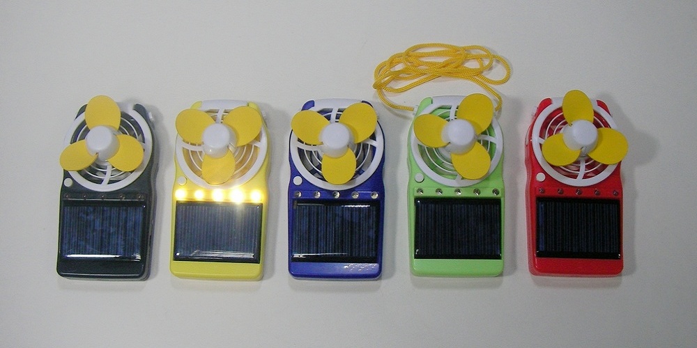 太阳能USB风扇 袖珍USB充电风扇