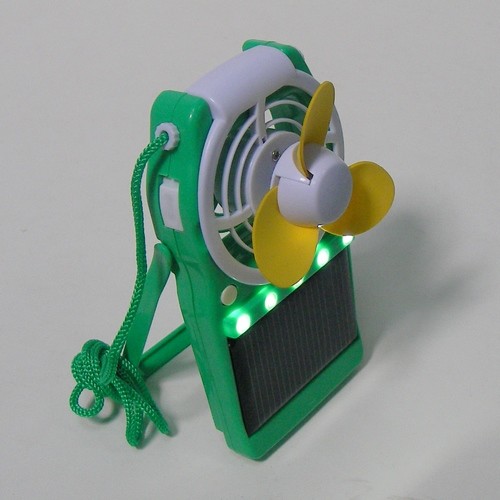 太阳能LED风扇 USB太阳能充电风扇