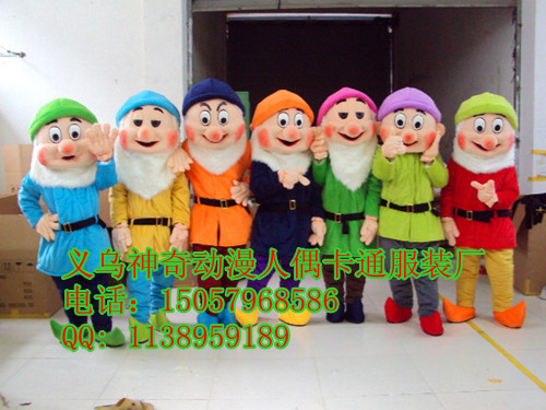 供应山东卡通服装 北京卡通服饰 七个小矮人 米奇米妮