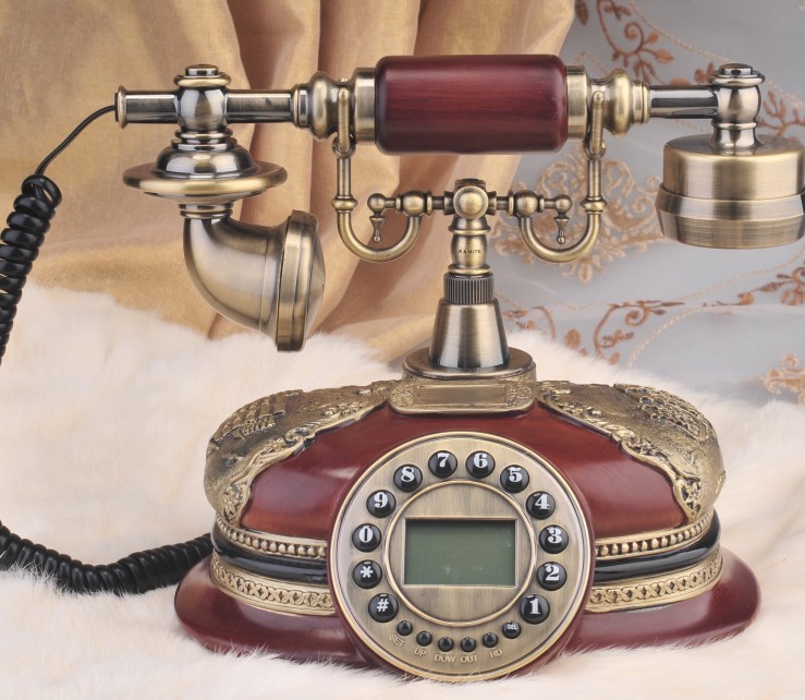嘉美特仿古电话 陶瓷电话机