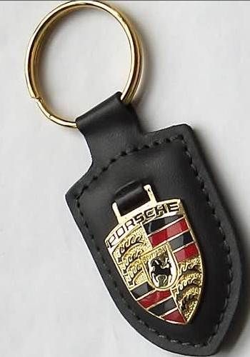 保时捷钥匙扣制作，金属钥匙扣制作厂家，PU钥匙扣制作