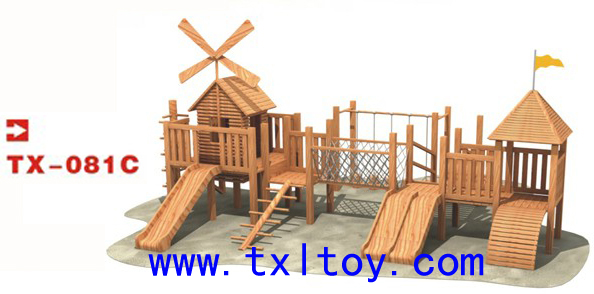 木制滑梯组合 木制玩具系列