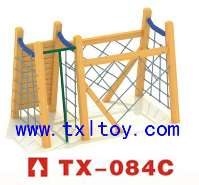 木制滑梯组合TX-084